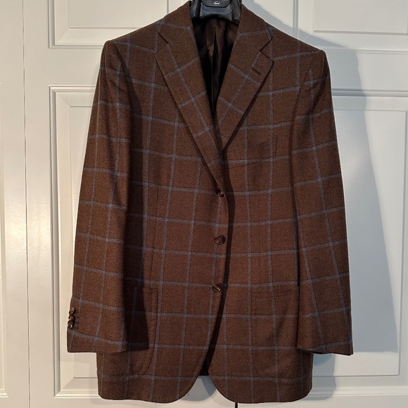 Cesare Attolini Custom Made Cashmere Sport Coat SZ 40 - Picture 1 of 9